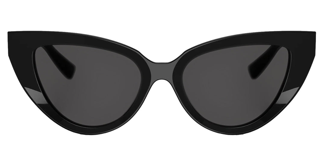 DOLCE & GABBANASunglasses - DOLCE & GABBANA DG 4497 501/87 Cat Eye Black Acetate Sunglasses with Dark Grey Lens - DG_4497_501/87_52mm - Ask Me Wear