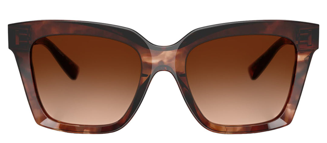 DOLCE & GABBANASunglasses - DOLCE & GABBANA DG 4498 322274 Square Dark Red Havana Acetate Sunglasses with Brown Gradient Lens - DG_4498_322274_55mm - Ask Me Wear