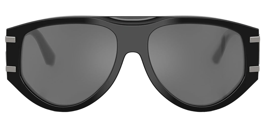 DOLCE & GABBANASunglasses - DOLCE & GABBANA DG 4499 501/6G Pilot Black Acetate Sunglasses with Grey Mirror Black Lens - DG_4499_501/6G_57mm - Ask Me Wear