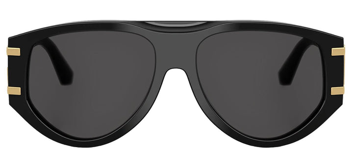 DOLCE & GABBANASunglasses - DOLCE & GABBANA DG 4499 501/87 Pilot Black Acetate Sunglasses with Dark Grey Lens - DG_4499_501/87_57mm - Ask Me Wear