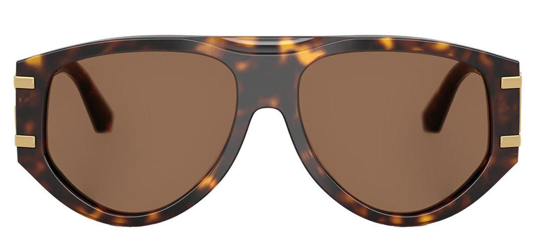 DOLCE & GABBANASunglasses - DOLCE & GABBANA DG 4499 502/73 Pilot Havana Acetate Sunglasses with Dark Brown Lens - DG_4499_502/73_57mm - Ask Me Wear