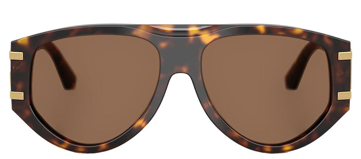 DOLCE & GABBANASunglasses - DOLCE & GABBANA DG 4499 502/73 Pilot Havana Acetate Sunglasses with Dark Brown Lens - DG_4499_502/73_57mm - Ask Me Wear