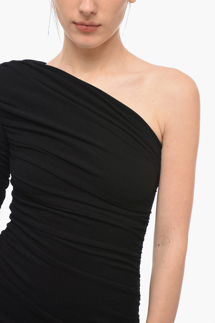 Alexandre Vauthier Draped One-shoulder Dress