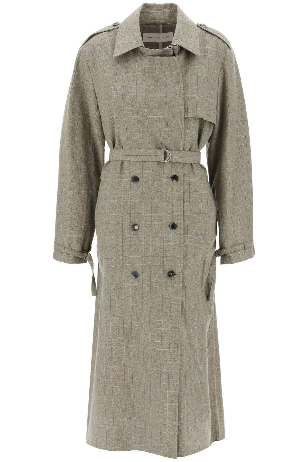 Clothing - Dries Van Noten Renwick Trench In Prince Of Wales - 241488DCA000001 - 976 - 38 - Ask Me Wear