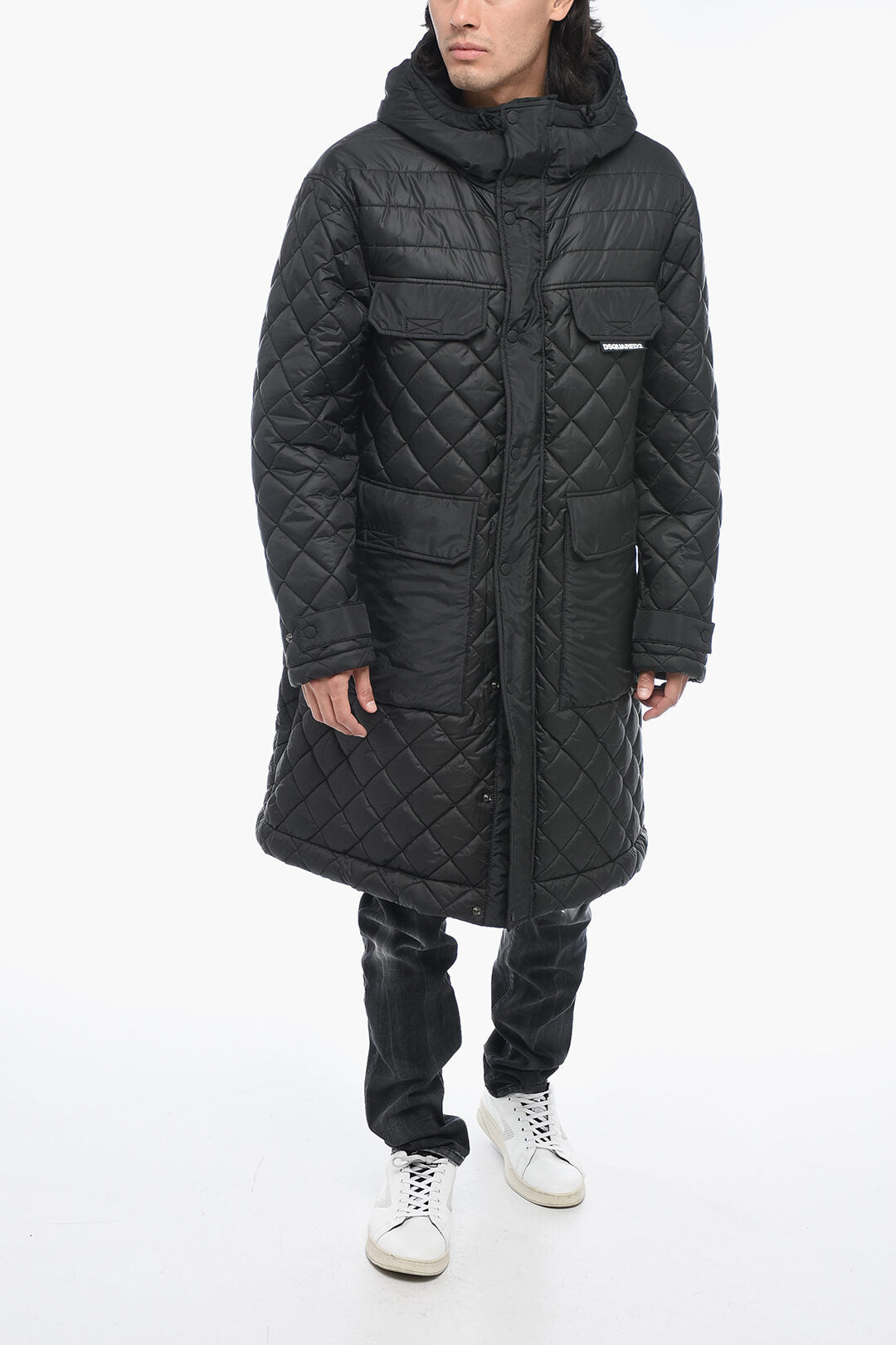 Other - Dsquared2 Quilted Multipocket Parka with Hood - 8054148003999 - Ask Me Wear