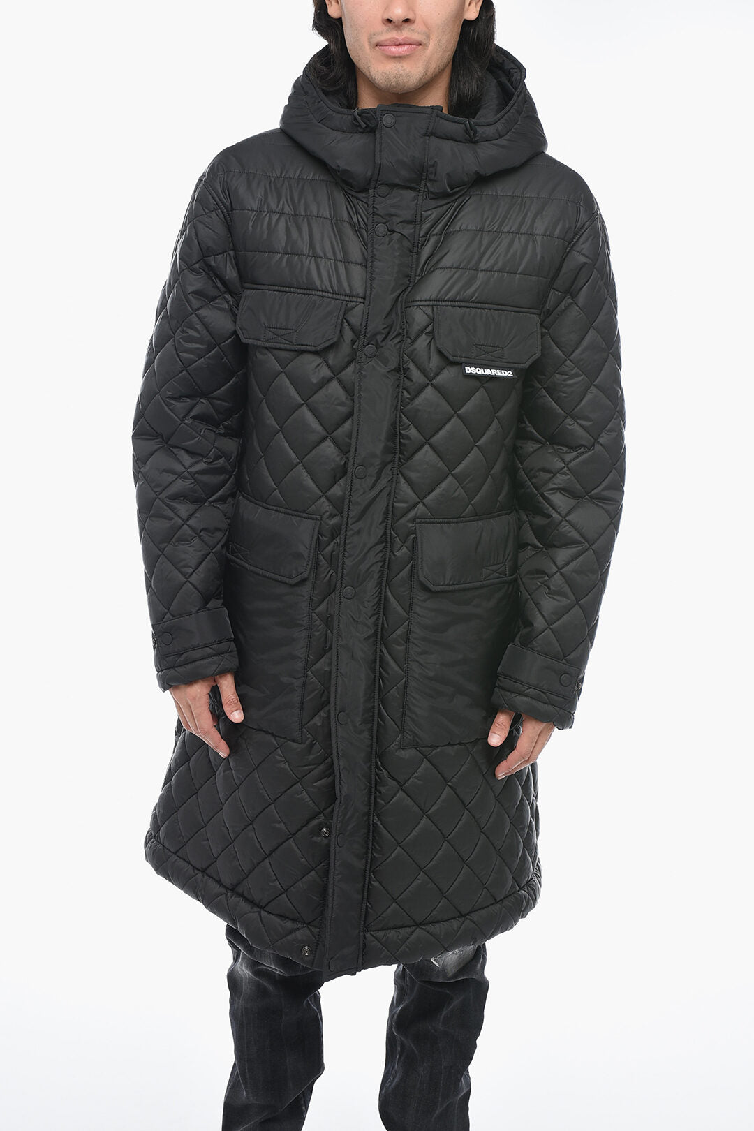 Other - Dsquared2 Quilted Multipocket Parka with Hood - 8054148003999 - Ask Me Wear