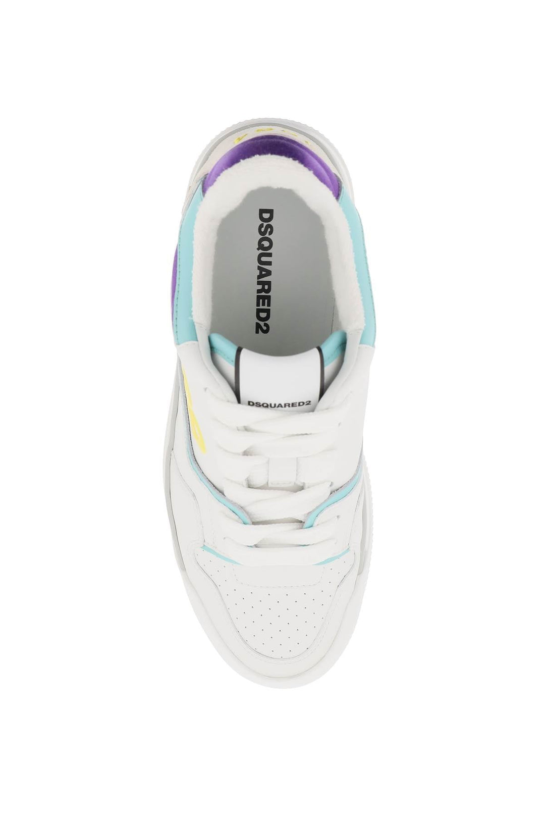 Shoes - Dsquared2 Smooth Leather New Jersey Sneakers In 9 - 241431NSN000002 - M2863 - 39 - Ask Me Wear