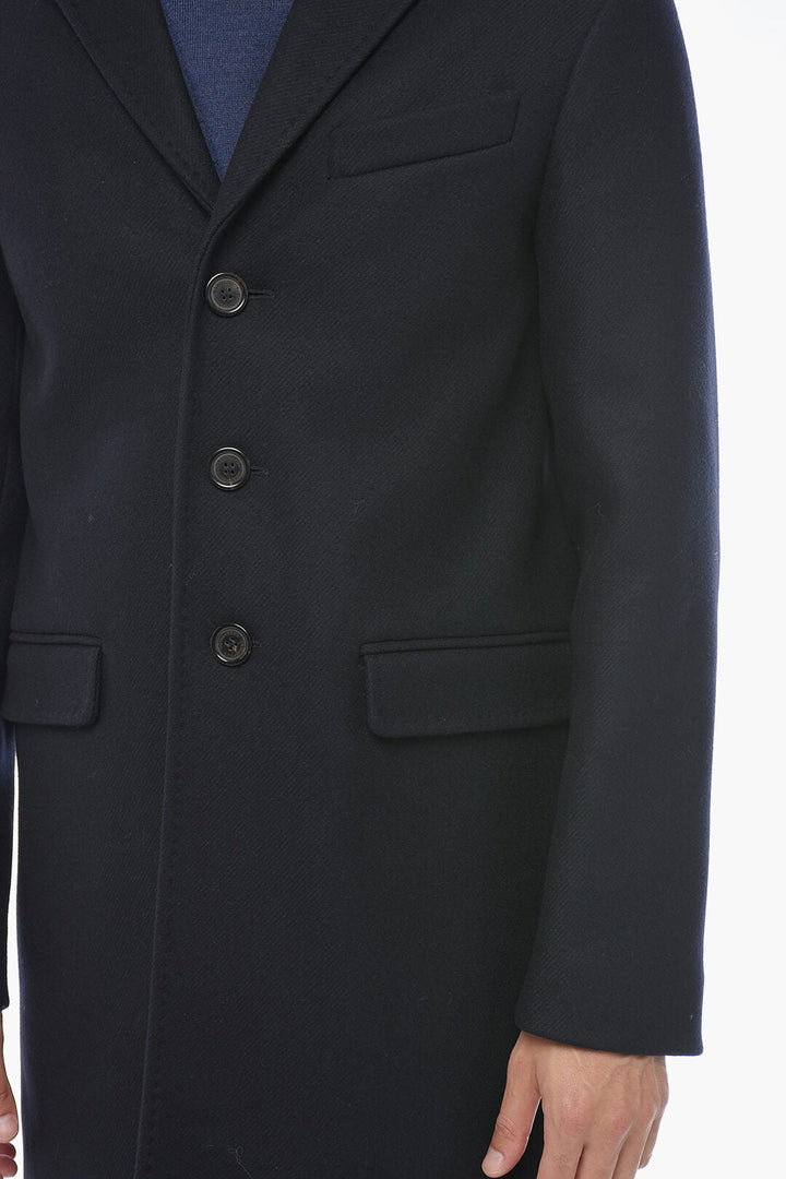 Other - Dsquared2 Virgin Wool Coat with Flap Pockets - 901222628590 - Ask Me Wear