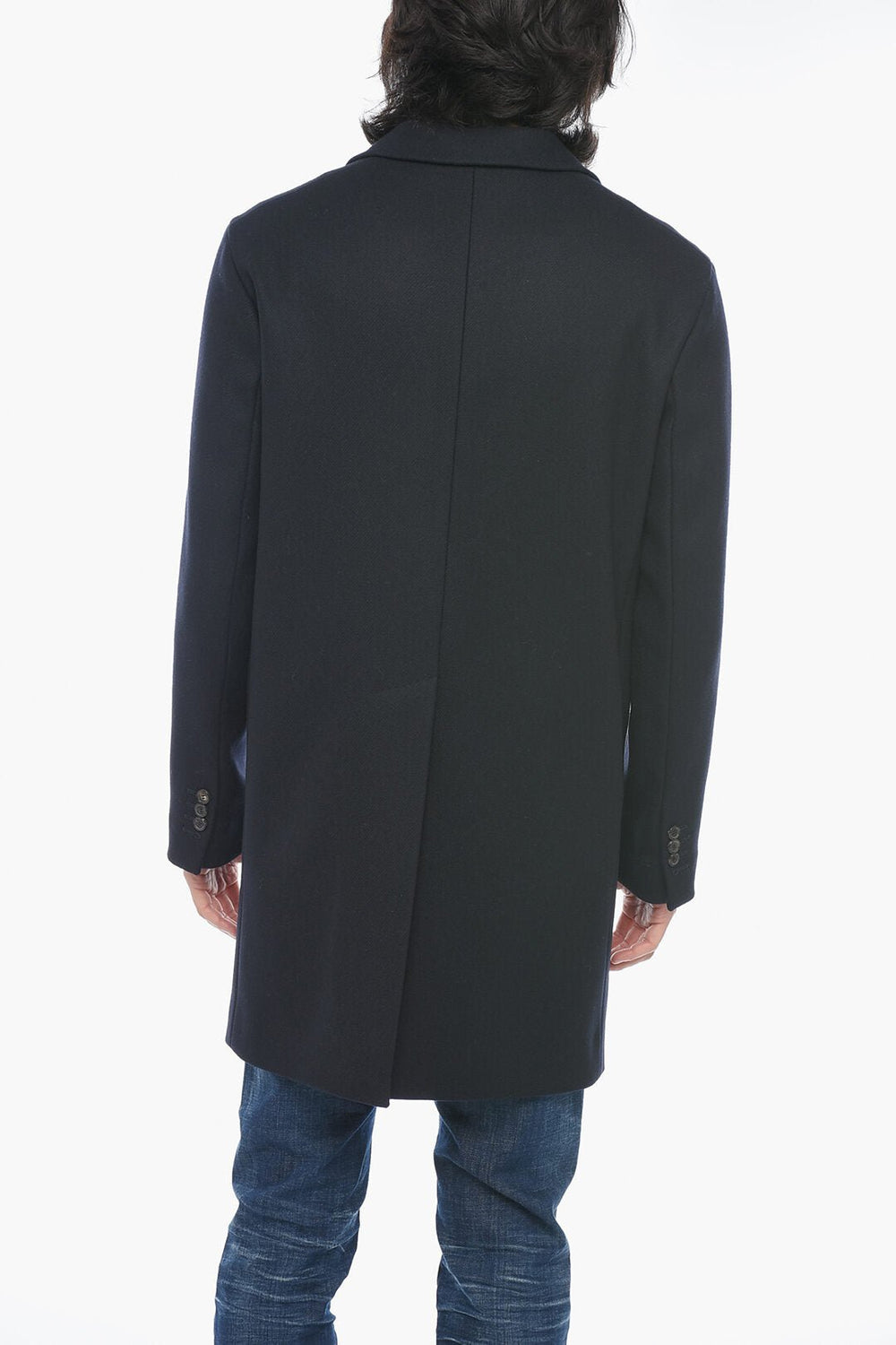 Other - Dsquared2 Virgin Wool Coat with Flap Pockets - 901222628590 - Ask Me Wear