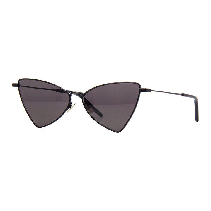 Saint Laurent Sunglasses Geometric Full Rim, Black Frame and Black Lens SL303JERRY002
