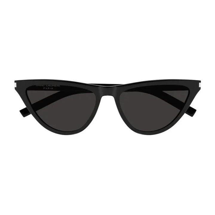 Saint Laurent Sunglasses Cat Eye Full Rim, Black Frame and Black Lens