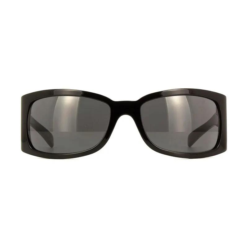 Celine Sunglasses Geometric Full Rim, Shiny Black Frame And Smoke Lens Cl40290I01A