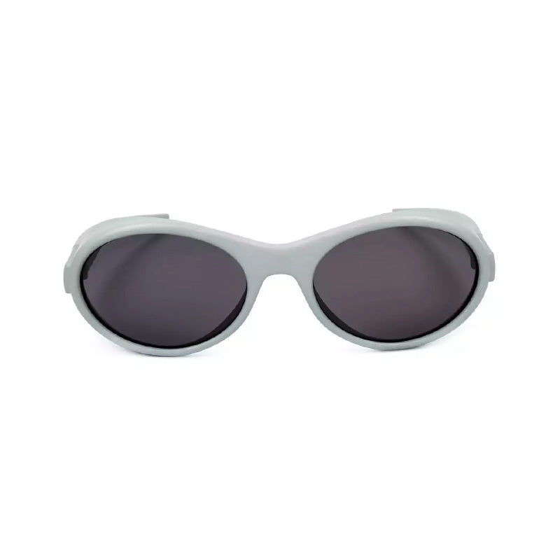 Givenchy Oval Full Rim, with a Light Grey frame and Grey lens.