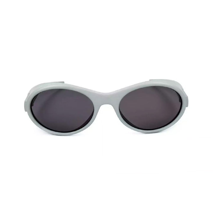 Givenchy Oval Full Rim, with a Light Grey frame and Grey lens.