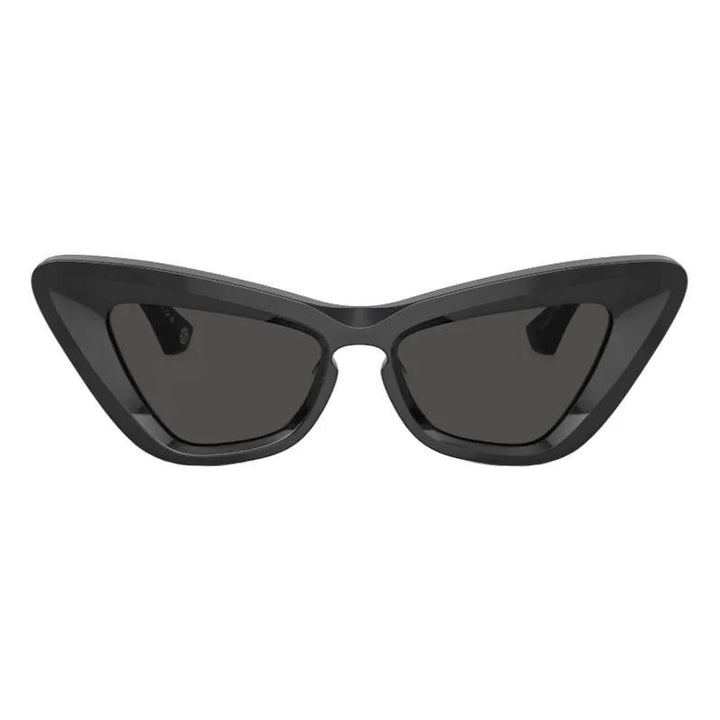 Burberry Sunglasses Cat Eye Full Rim, Dark Grey Frame And Dark Grey Lens