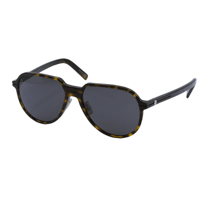 Dior Sunglasses Aviator Full Rim, Dark Havana Frame and Grey Lens DIORESSENTIALAF20A0
