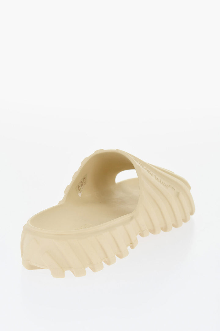Off-White Embossed EXPLORATION Sliders