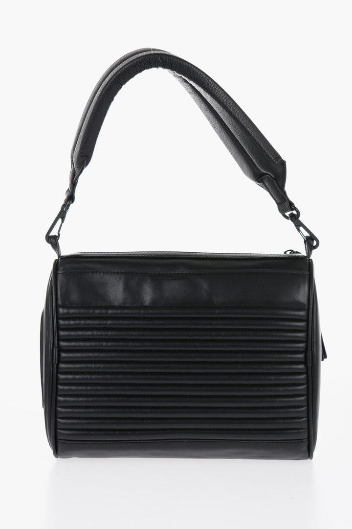 Diesel Embossed Leather ODD Shoulder Bag