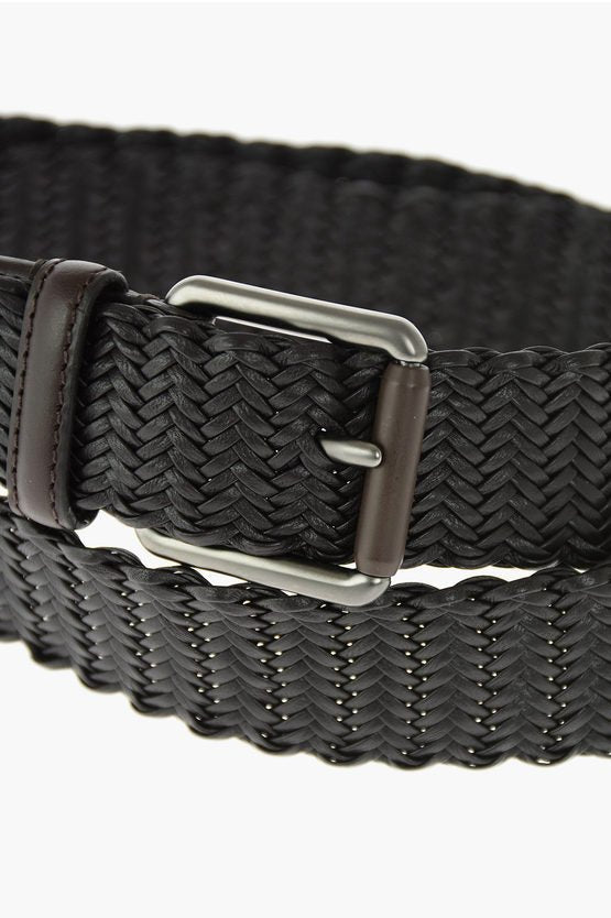 Accessories - Belts - Ermenegildo Zegna EZ LUXURY 30mm braided leather belt 120 Belts - 700398051102 - Ask Me Wear