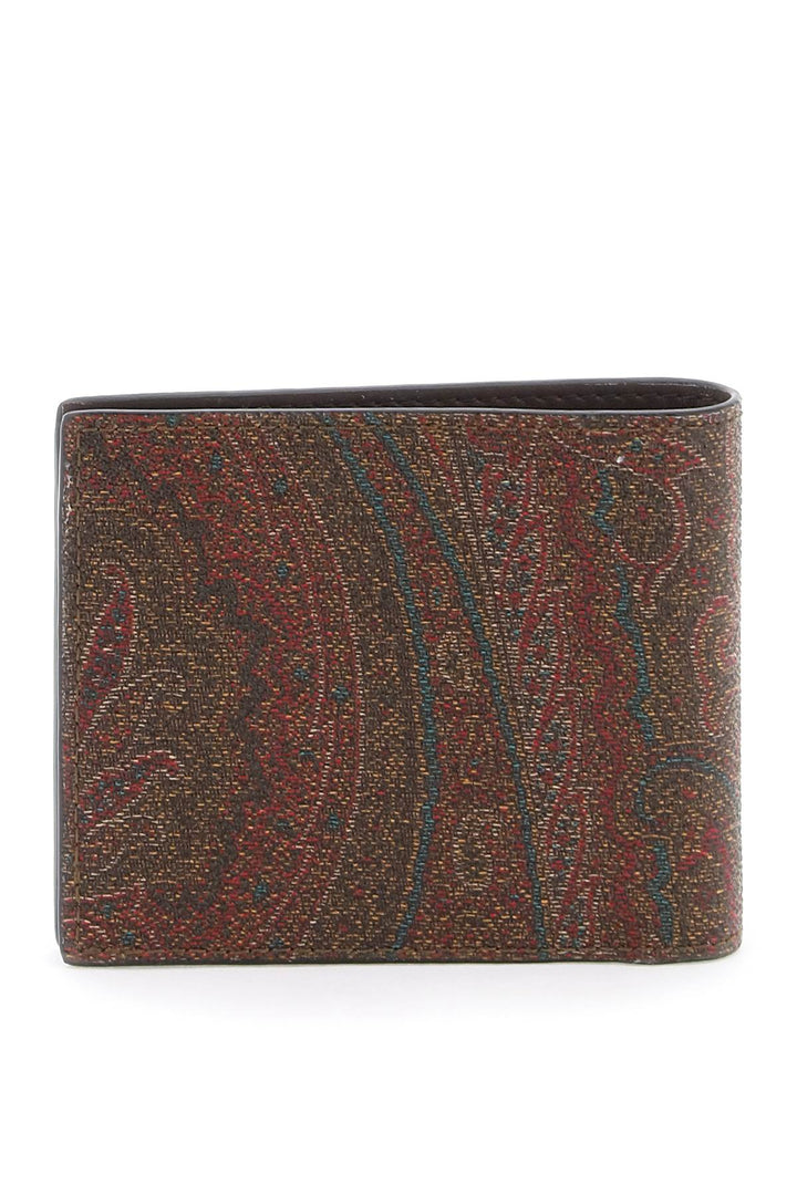 Bags - Etro Paisley Bifold Wallet With Pegaso Logo - 241883FPG000001 - M0019 - os - Ask Me Wear