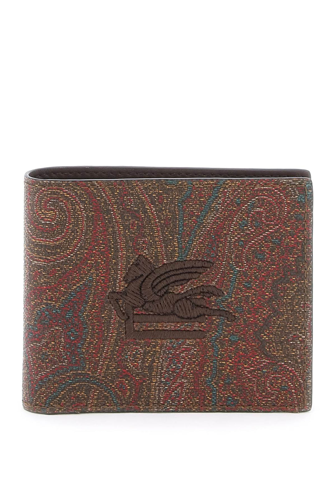 Bags - Etro Paisley Bifold Wallet With Pegaso Logo - 241883FPG000001 - M0019 - os - Ask Me Wear