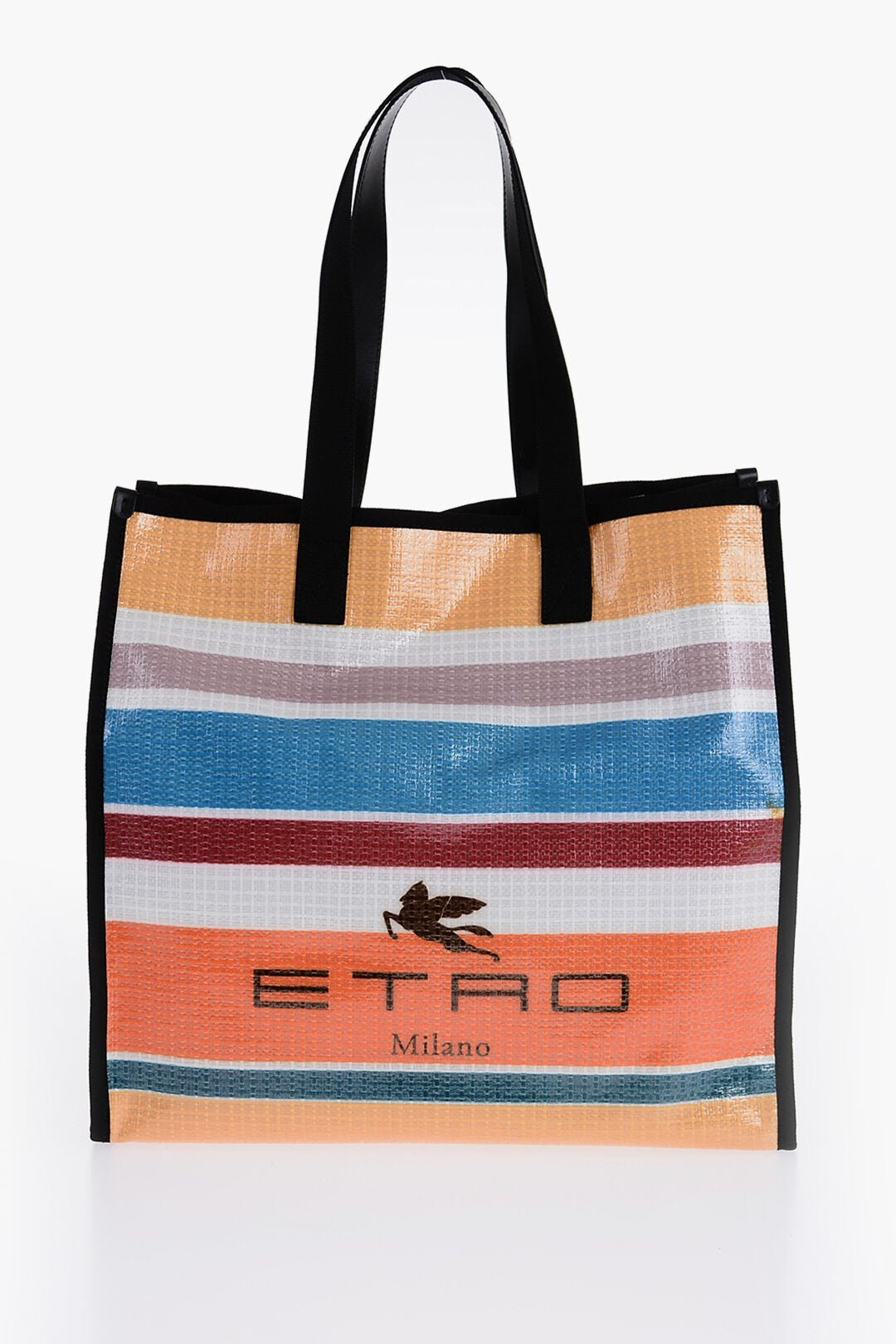 Other - Etro Striped Logo print Tote Bag - 2310153301 - Ask Me Wear