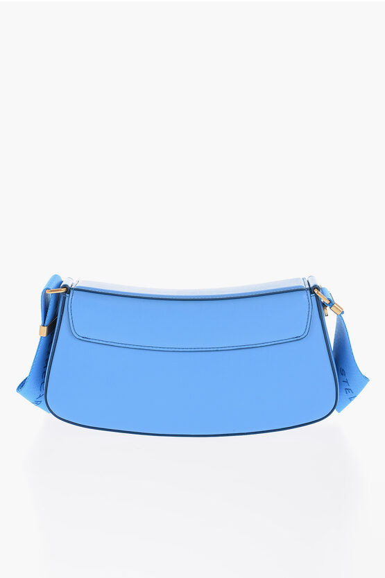 Stella McCartney Faux Leather Shoulder Bag with Golden Monogram