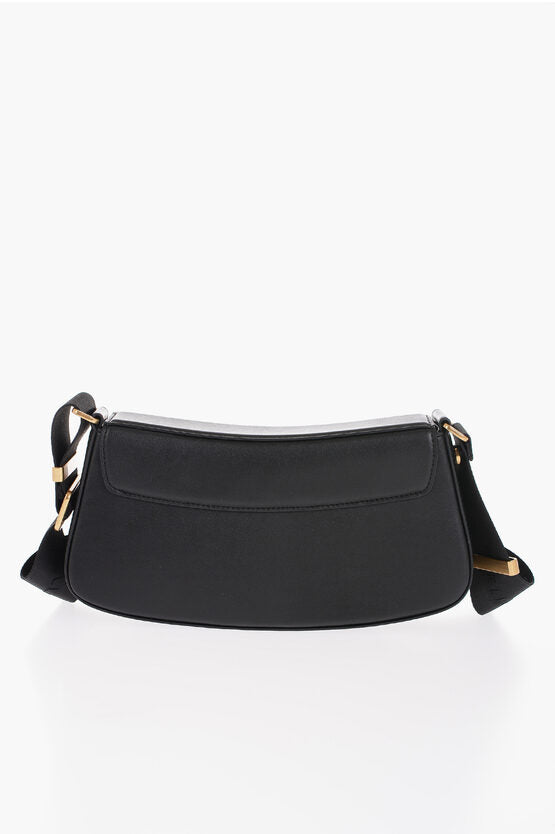 Stella McCartney Faux Leather Shoulder Bag with Golden Monogram