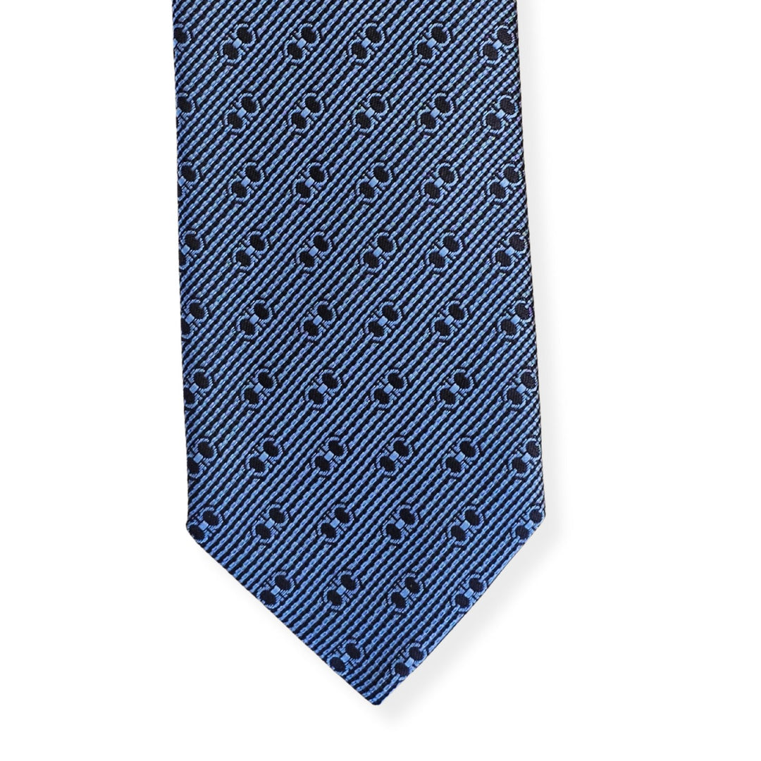 Accessories - Ties - Ferragamo 4 - Panarea Tie - Navy - 8057553760068 - Ask Me Wear