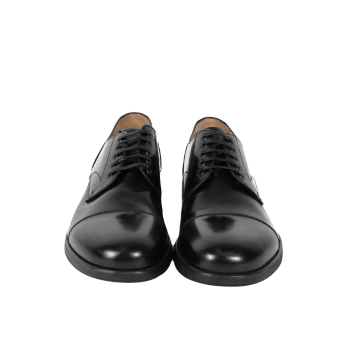 Shoes - Ferragamo Larry Men's Lace Up Shoes Black - 8058571003991 - Ask Me Wear