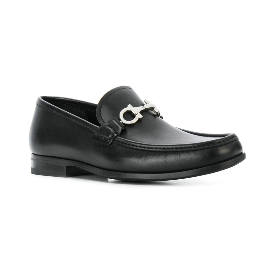 Salvatore Ferragamo - Shoes - Ferragamo Rolo 15 Mocassin Shoes Black - ROLO15 - 0755987 - Ask Me Wear