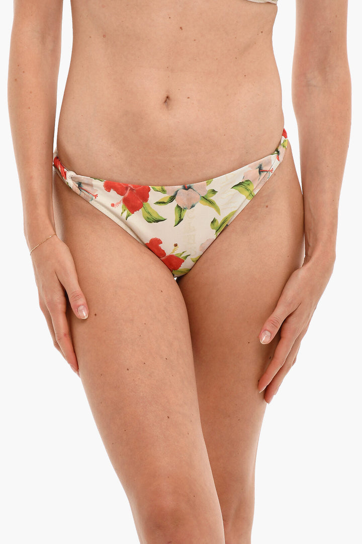 Ganni Flowers Printed Bikini Bottom