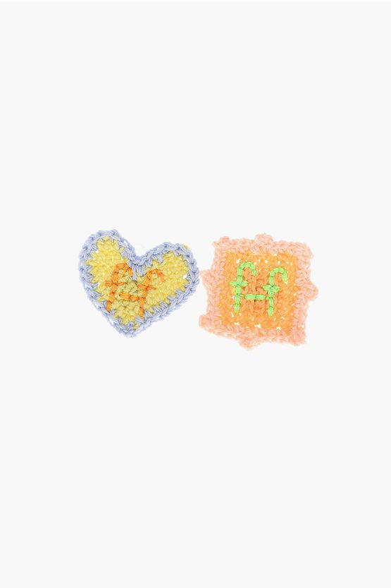 Earrings - Forte_Forte Crochet Earrings with Butterfly Closure - 8059600167622 - Ask Me Wear