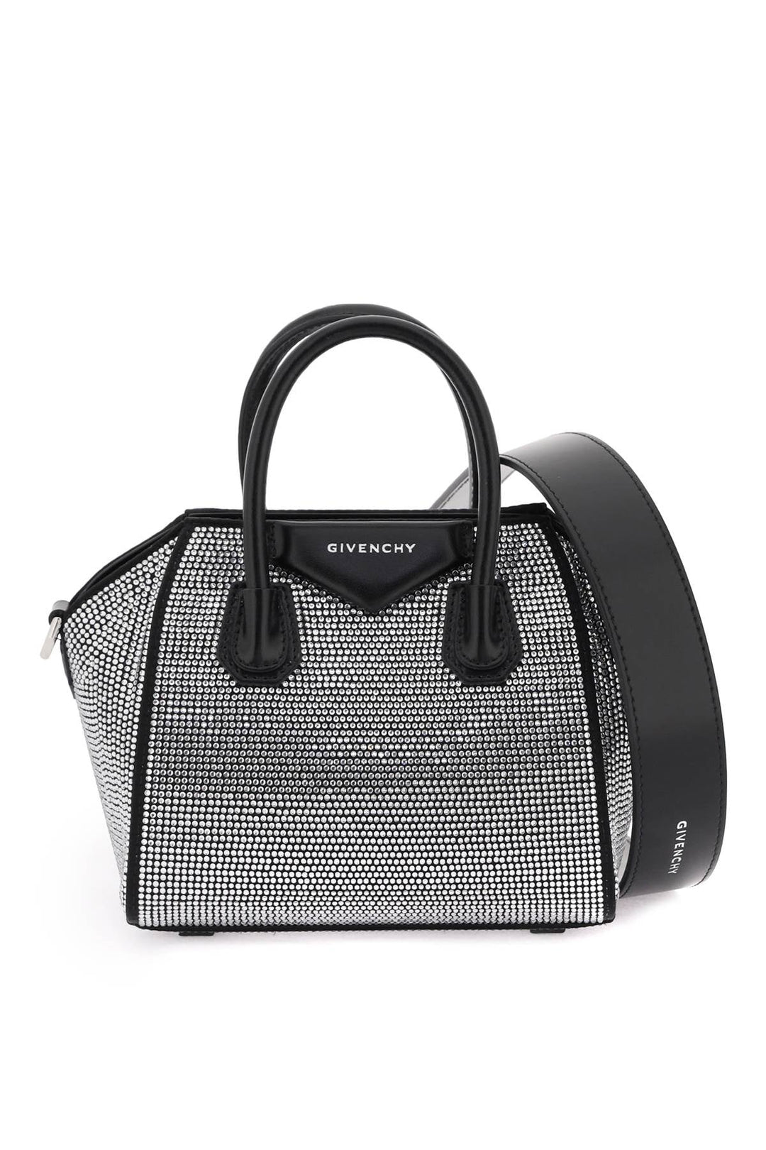 Bags - Givenchy 'antigona Toy' Bag With Rhinestones - 232380ABS000017 - 001 - os - Ask Me Wear