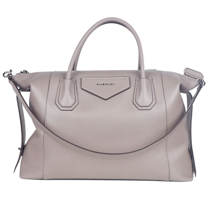  - Givenchy Gray Leather Crossbody Bag - GI - 13160 - Ask Me Wear