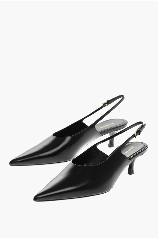 Shoes - Givenchy Point Toe Leather Slingbacks 5cm - 3617012853004 - Ask Me Wear