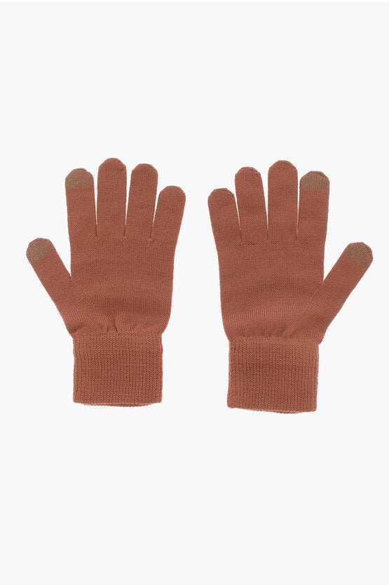 Accessories - Gloves - Givenchy Wool Glovers with Leather Details - 8051164163812 - Ask Me Wear