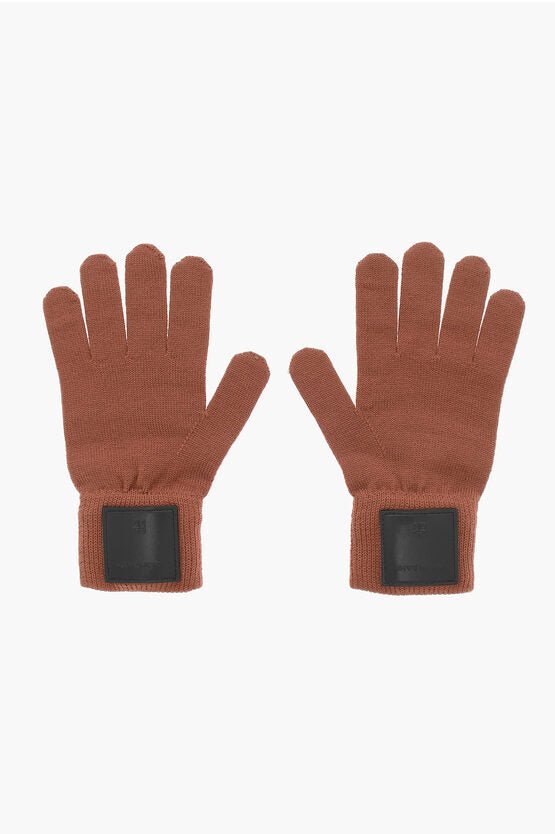 Accessories - Gloves - Givenchy Wool Glovers with Leather Details - 8051164163812 - Ask Me Wear