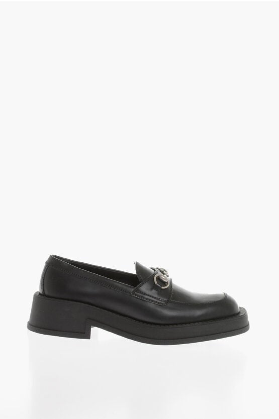 Shoes - Gucci Chunky Loafers with Horsebite Logo - GC120240700057 - Ask Me Wear