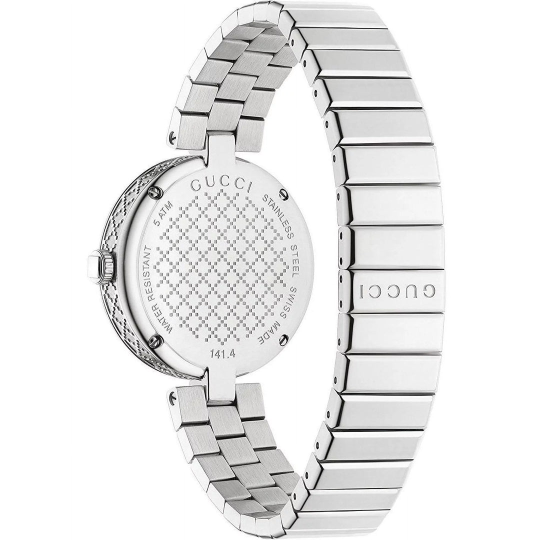  - Gucci Diam'ssima Medium Stainless Steel Ladies Watch - 404238 - Ask Me Wear