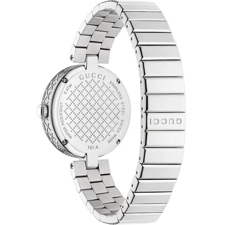  - Gucci Diam'ssima Medium Stainless Steel Ladies Watch - 404238 - Ask Me Wear