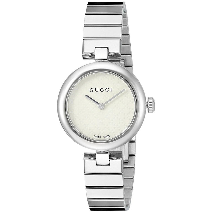  - Gucci Diam'ssima Medium Stainless Steel Ladies Watch - 404238 - Ask Me Wear