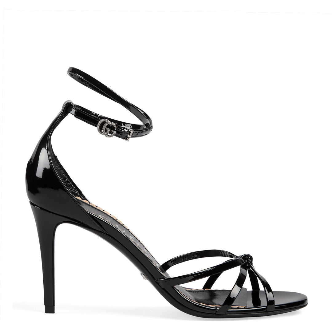 Shoes - Gucci Double G Strappy Sandal For Women - 748868 AAA0P 1000 - 35 - Ask Me Wear