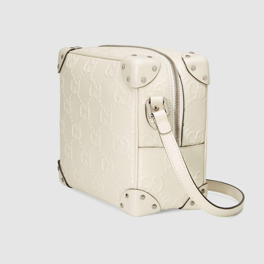 Gucci - Gucci GG Embossed Shoulder Bag - 6263631W3AN9022 - Ask Me Wear