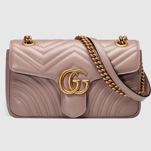 Handbag - GUCCI GG Marmont Small matelass'e shoulder bag - 443497 DTDIT 5729 - Ask Me Wear