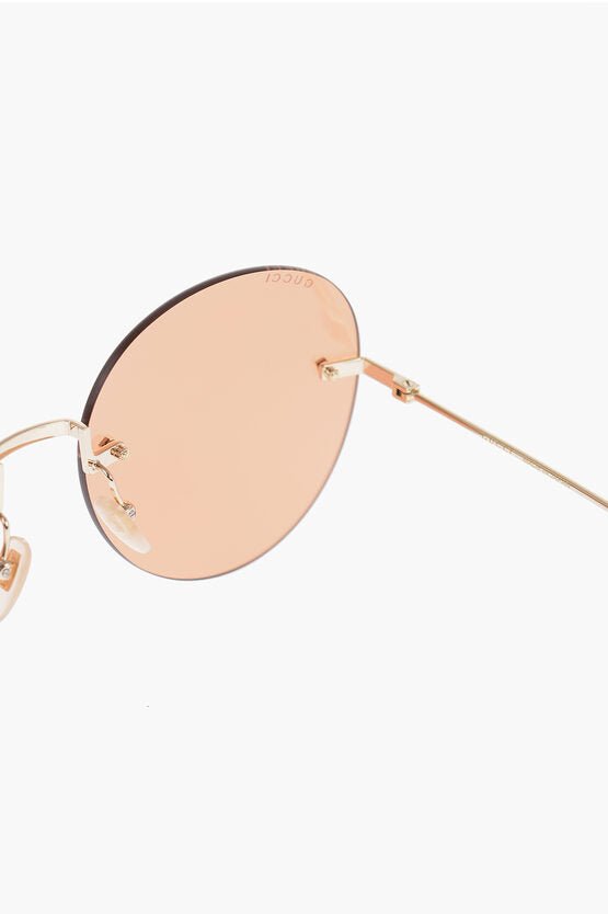 Pendant - Gucci Metal Frame Round Sunglasses Enriched by Removable Pendants - 889652387673 - Ask Me Wear