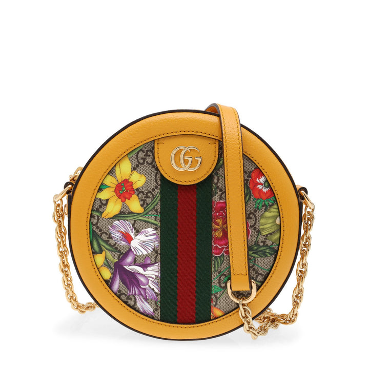 Handbag - GUCCI Ophidia Mini Round Shoulder Bag - 55061892YAC9781 - Ask Me Wear