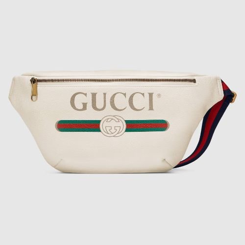 Handbag - GUCCI Print Belt Bag - White - 5277920GCCT8822 - Ask Me Wear