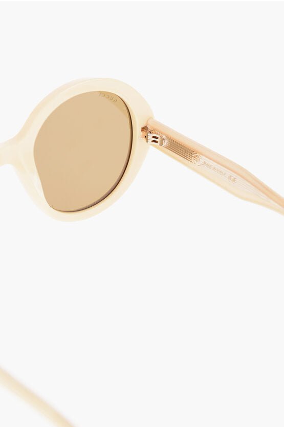 Accessories - Sunglasses - Gucci Round - Desing Sunglasses with Jewel Detailing - GC120240600666 - Ask Me Wear