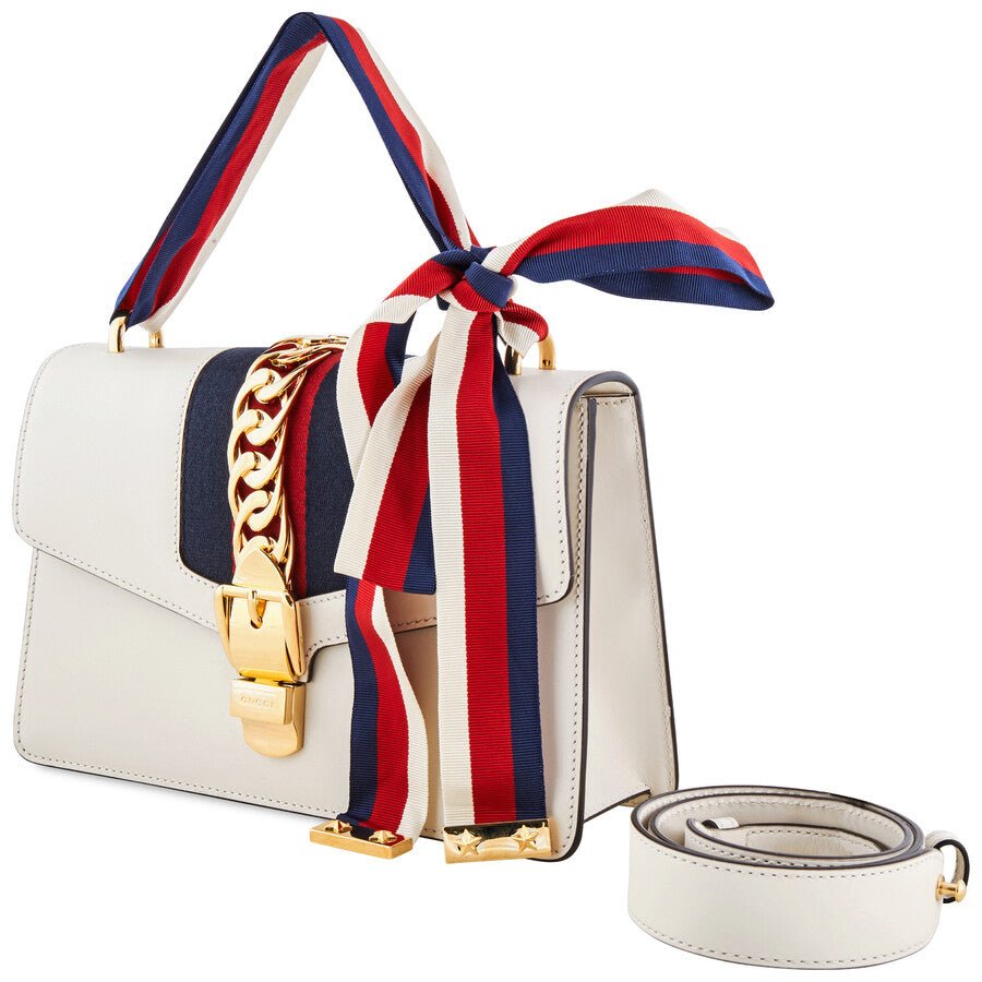 Handbag - GUCCI Sylvie Series Satchel - 421882CVLEG8605 - Ask Me Wear